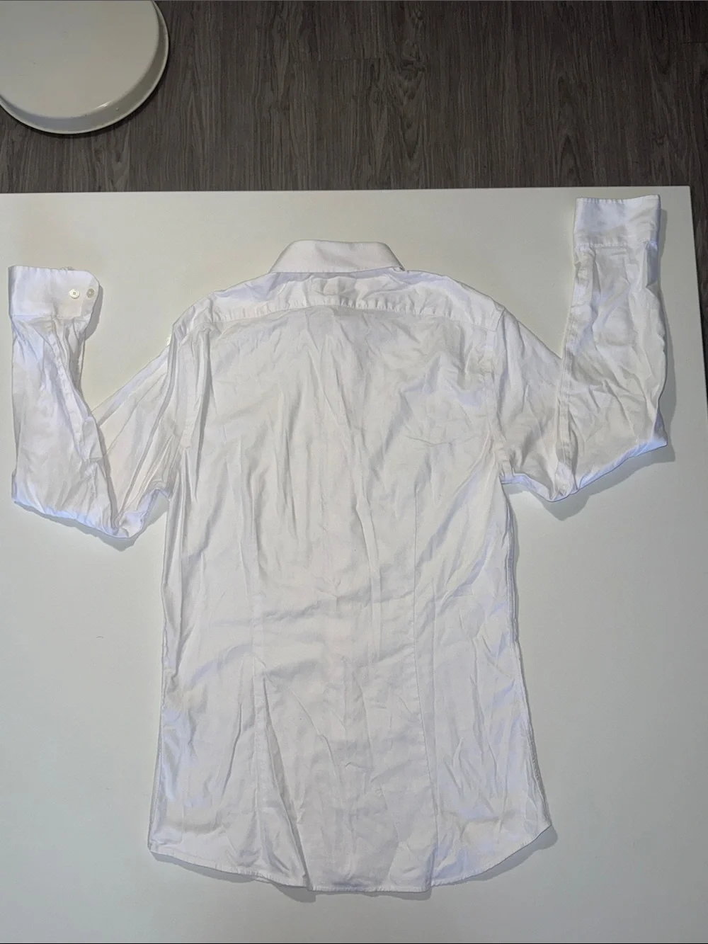 BANANA REPUBLIC SLIM-FIT WRINKLE-RESISTANT DRESS SHIRT SIZE S
